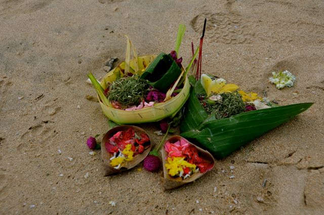 Balinese offerings