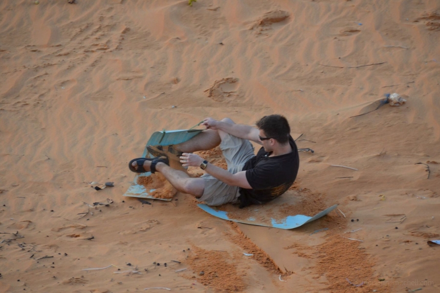 Mui Ne Vietnam sandboarding