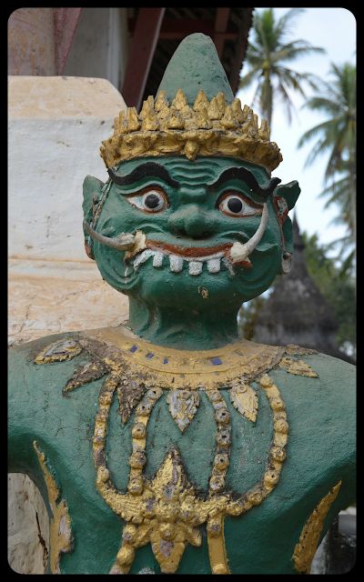 Guardian Figure at Luang Prabang Wat