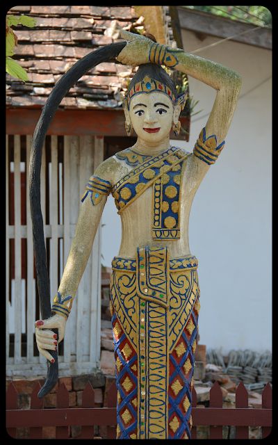 Luang Prabang Temple Figure