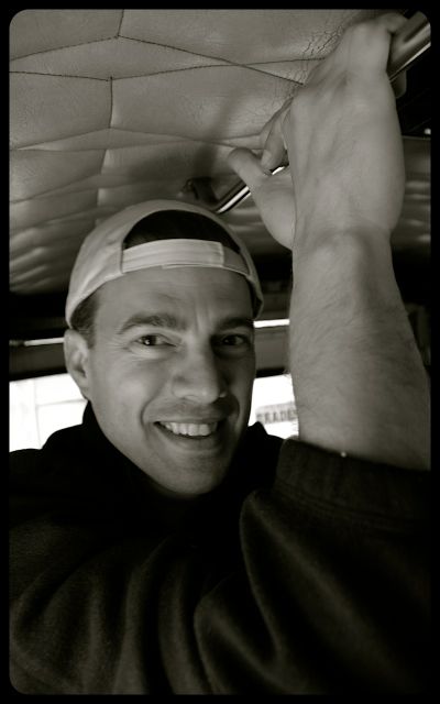 Shawn en route to Batad