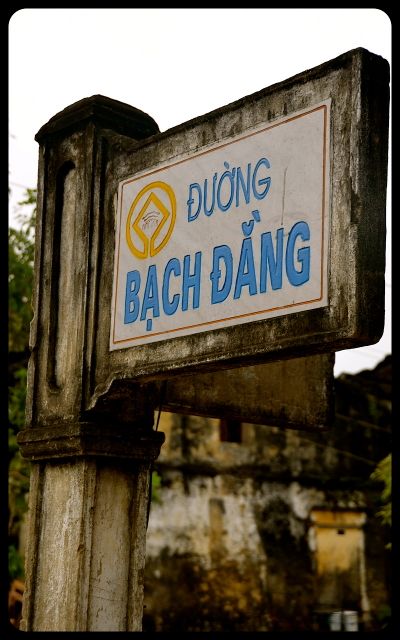 Street Sign in Hoi An Vietnam Street Sign in Hoi An Vietnam Bach Dang