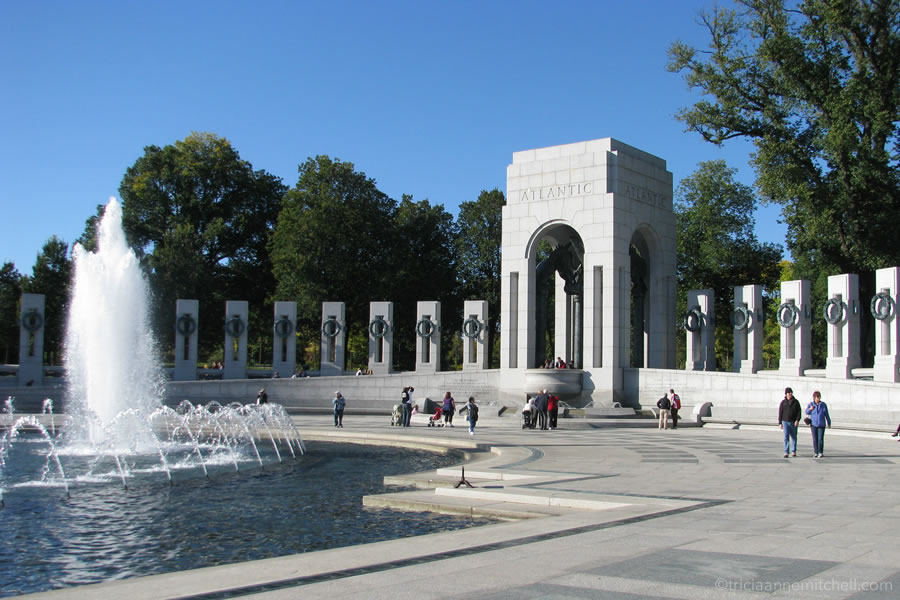 National World War Two Memorial Washington DC