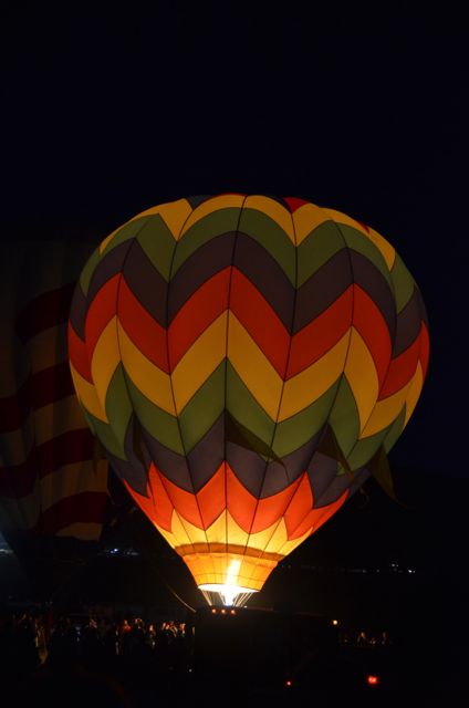 Reno Dawn Patrol hot air balloons