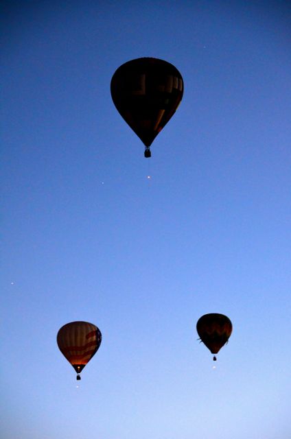 Reno Dawn Patrol hot air balloons