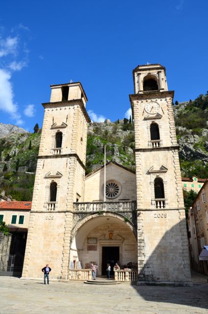 St. Tryphon's Cathedral in Kotor, Montenegro.