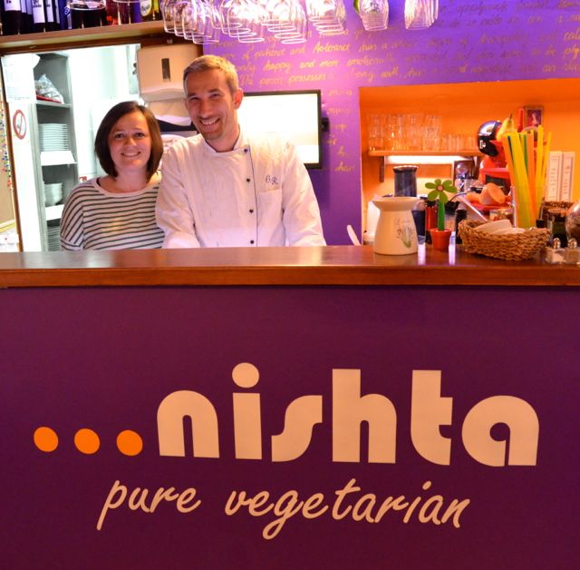 Nishta owners, Rosa and Gil.
