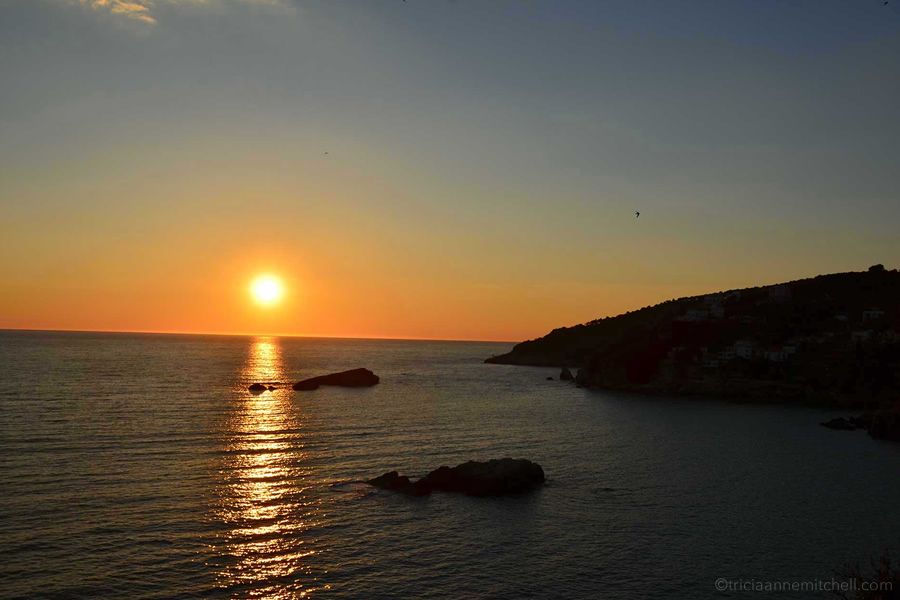 Ulcinj Montenegro sunset
