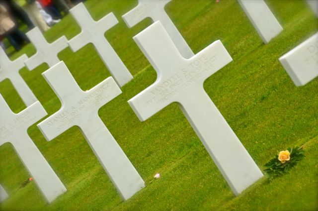 american military cemetery normandy 6 june 2013 69th anniversary