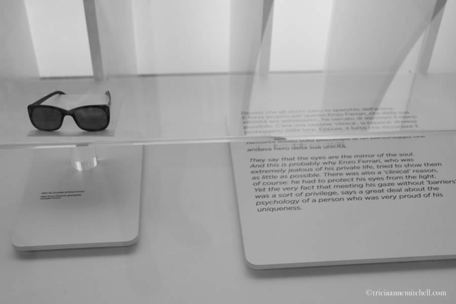 Enzo Ferrari sunglasses modena italy