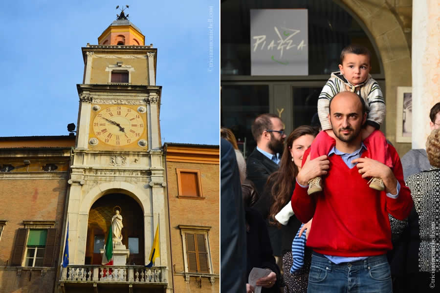 Modena Italy city hall wedding