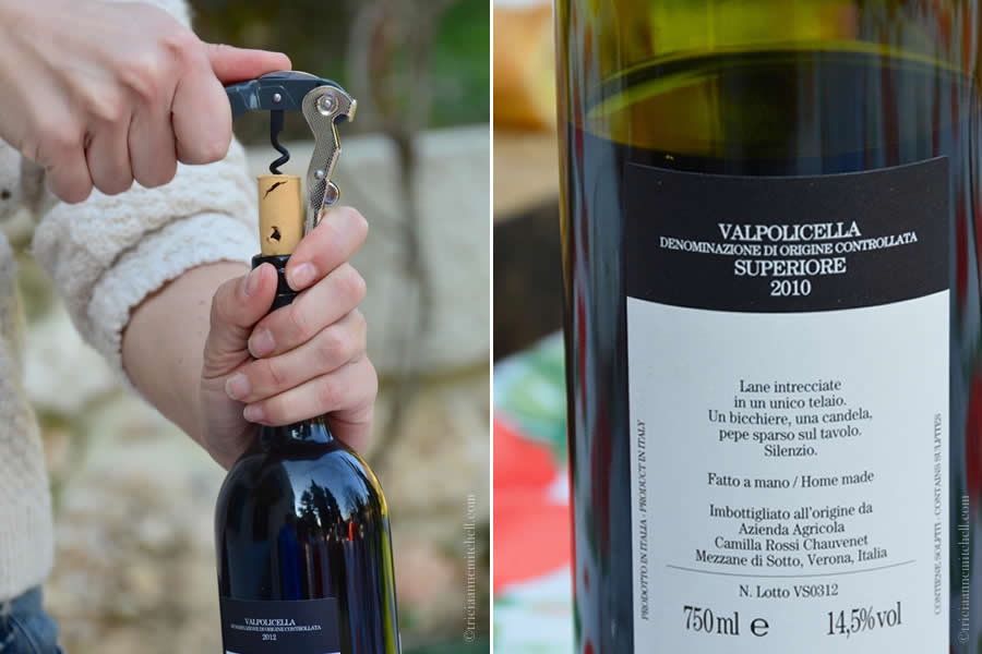 Massimago Winery Opening Bottle