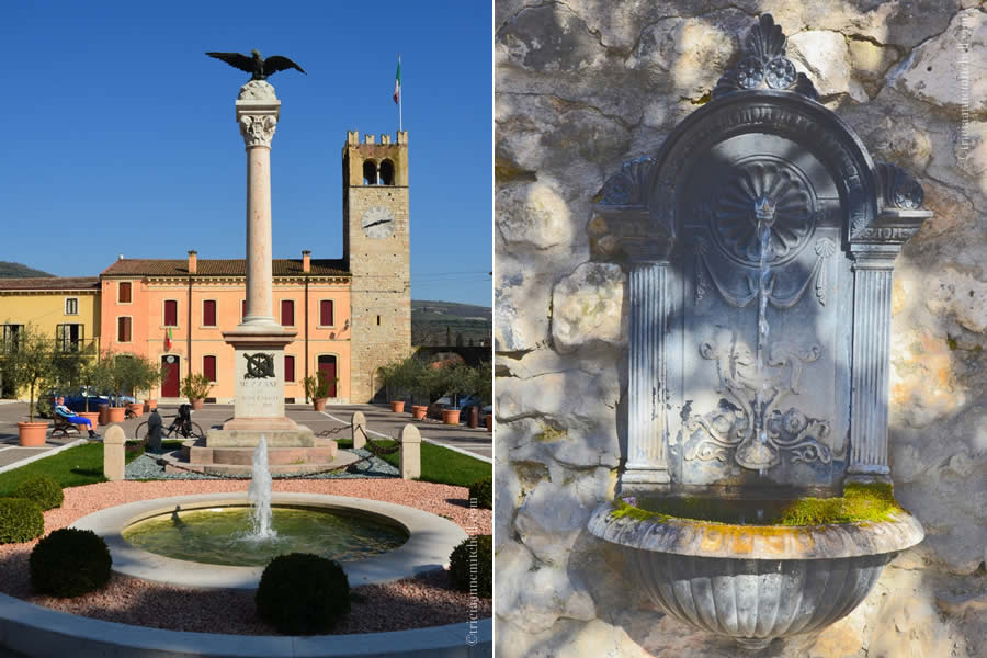 Mezzane di Sotto Italy fountain