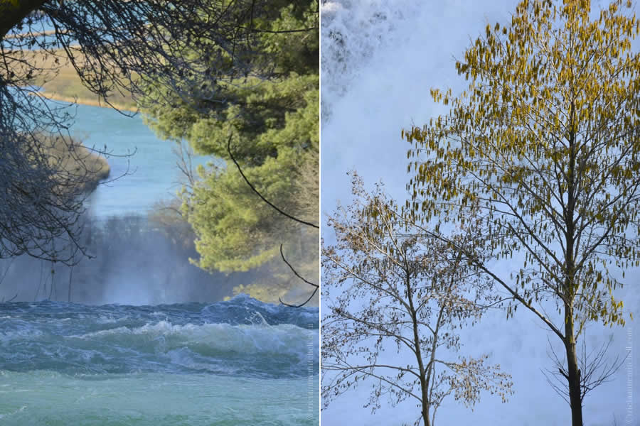 Krka National Park Waterfalls and Trees