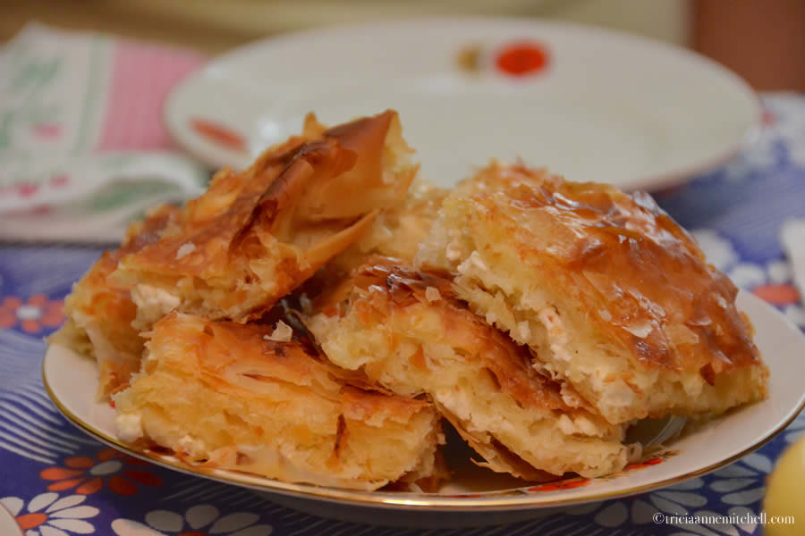 Bulgarian Banitsa Pastry Cheese