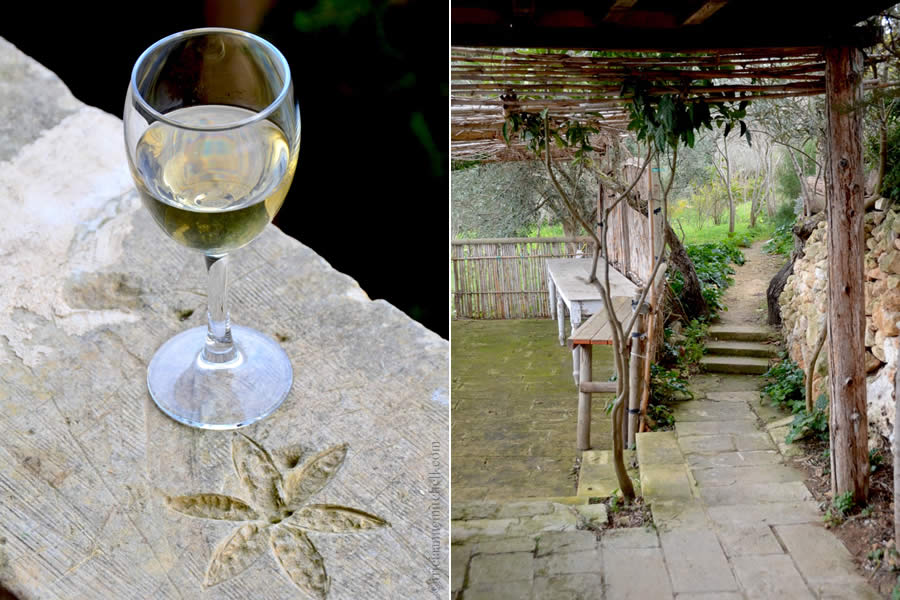 Glass of Ghirgentina Maltese Wine