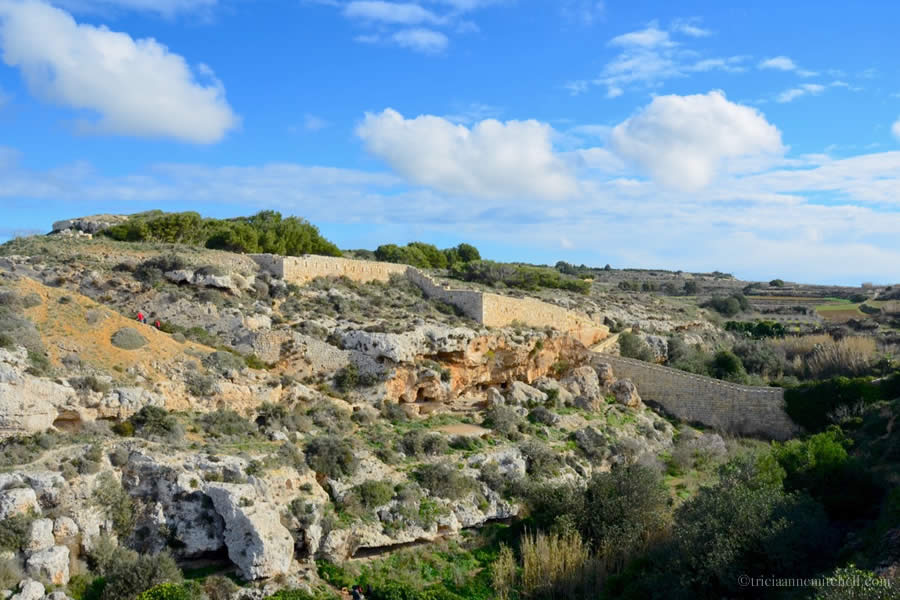 Victoria Lines Malta near Bingemma Chapel