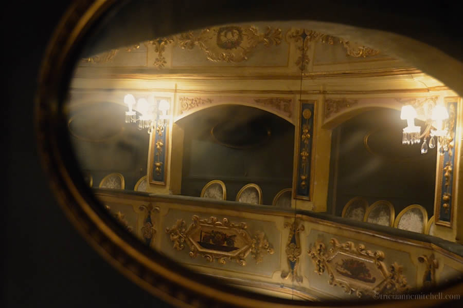 Manoel Theatre Box Mirror Valletta Malta