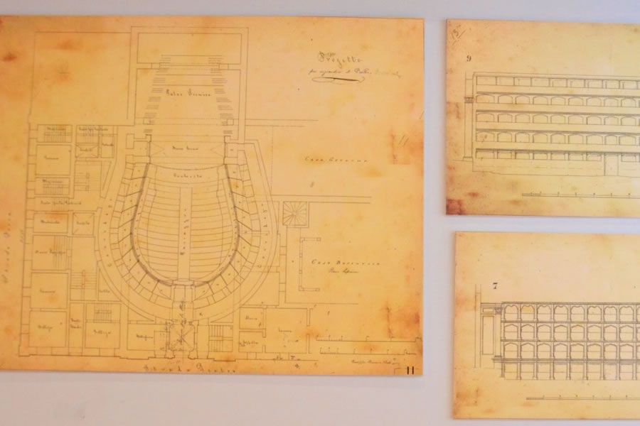 Teatru Manoel Museum Blueprints Valletta