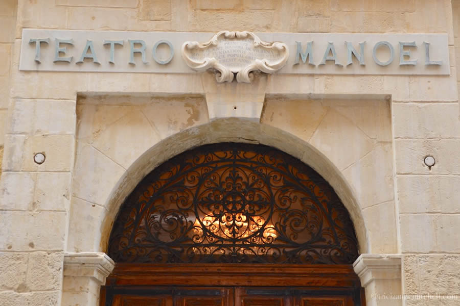Teatru Manoel Theater Building Valletta Malta