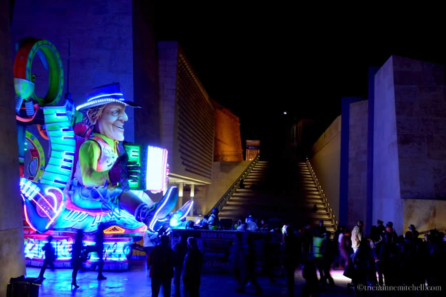 Valletta Carnival Floats Malta