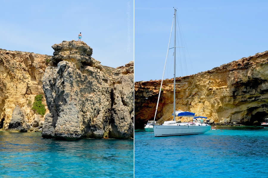 Crystal Lagoon Comino Sailing Day Trip