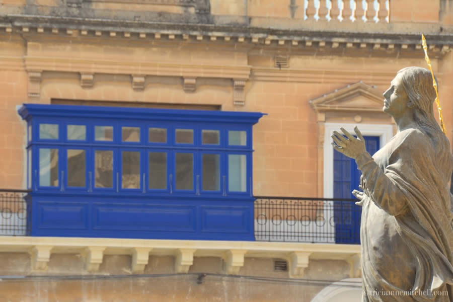 Mosta Malta Blue Balcony