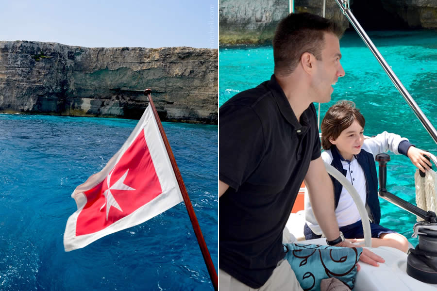 Sailing Malta Blue Water
