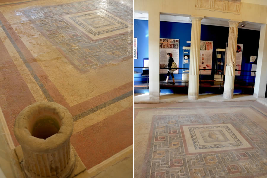 Domus Romana Malta Peristyle Mosaic Floor Courtyard