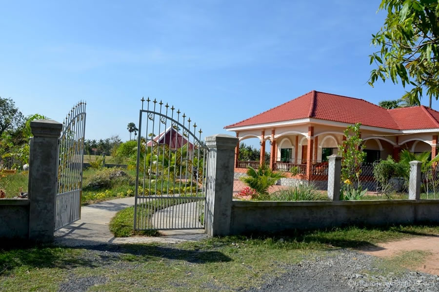 Meas Family Homestay Ang Kro-Som Commune,Tram Kork District, Angk Ta Saom, Takeo Province Cambodia